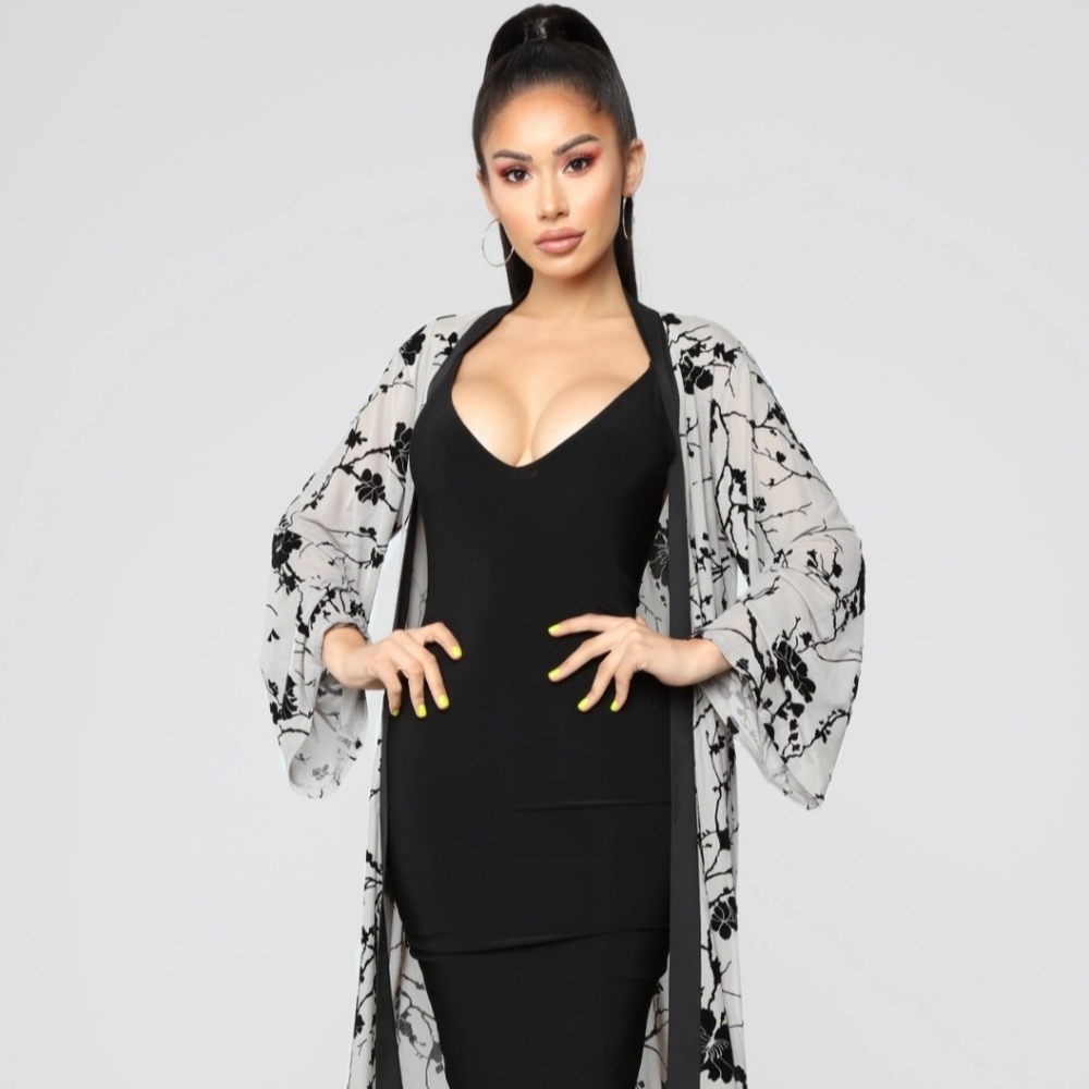 Mesh Kimono